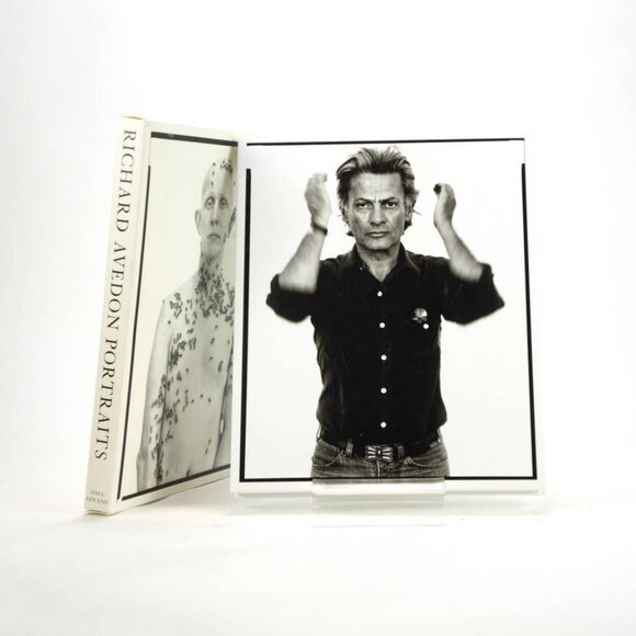 Richard Avedon Photo Book. Autographed.
